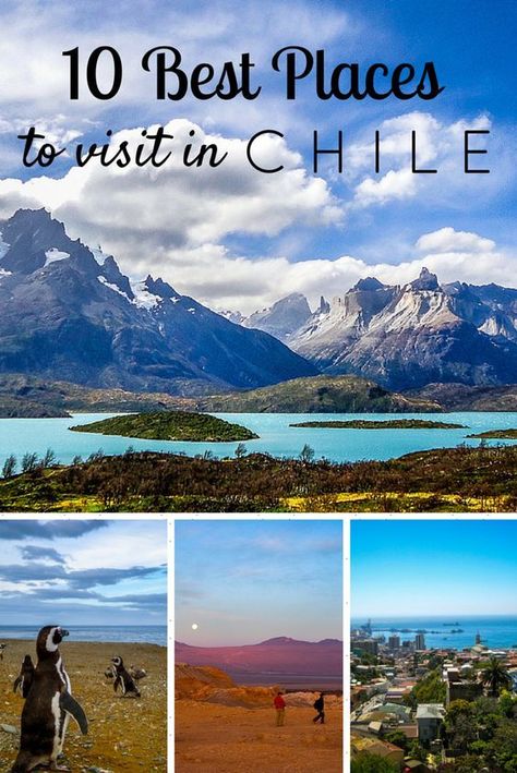 Use this list of 10 Best Places to Visit in Chile to plan your trip to this diverse country in South America - with personal tips and recommendations! Chile Itinerary, Chile Trip, Marble Caves, Travel Chile, South America Travel Destinations, Latin America Travel, Backpacking South America, Atacama Desert, South America Destinations