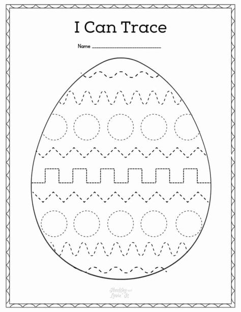 Easter Tracing Worksheets, Pre Writing Worksheets, Easter Tracing, Pre Writing Skills, Fun Preschool Worksheets, Easter Activities For Preschool, Easter Writing, Easter Kindergarten, Tracing Worksheets Free