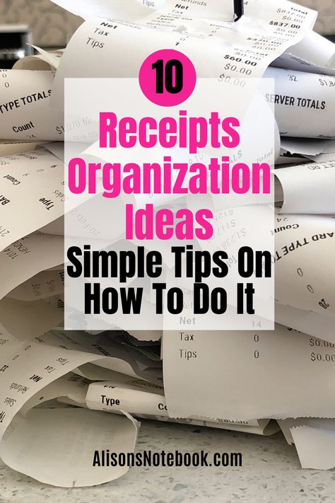 Is it hard for you to organize receipts? Here's our ultimate guide on how to organize receipts! These 10 ways will teach you on how organizing receipts for home or for business works so you wouldn't have any problems in organizing receipts anymore! Want more tips not just on receipt organization but also other decluttering ideas? Download my exclusive declutter for self-care checklist and embark on a journey to organize your life like never before. Organize Receipts Business, How To Organize Receipts, Document Organizer Filing System, How To Organize Receipts Business, Organizing Receipts For Home, Receipt Storage Ideas, Receipts Organization Ideas, Business Receipt Organization, Home Filing System Categories