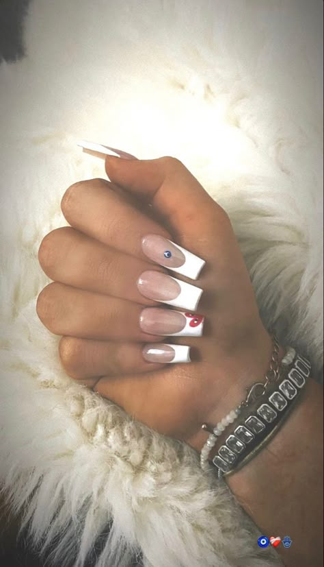 Chavvy Nail Ideas, British Chav Nails, Chav Nails Acrylic, Mail Inspo Square, French Baddie, British Nails, Basic British Girl, British Chav, British Girls