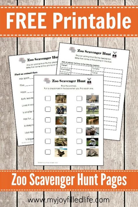 Zoo Scavenger Hunt Pages - 3 Levels Zoo Scavenger Hunt Printable Preschool, Homeschool Zoo Trip Activities, Zoo Field Trip Activities Free Printable, Zoo Scavenger Hunt Printable Free, Zoo Scavenger Hunt Printable, Zoo Scavenger Hunt, Kids Printable Activities, Zoo Activities, Animal Report