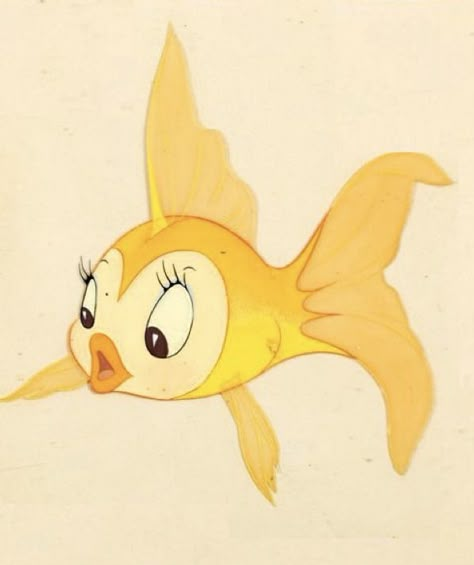 CLEO the fish Animation cel from Walt Disney’s “PINOCCHIO” (RKO, 1940) Fish Animation, Romeo And Juliet 1996, Art Adventure Time, Juliet 1996, Pinocchio Disney, Miss Bunny, Disney Queens, Animation Cel, Cartoon Fish