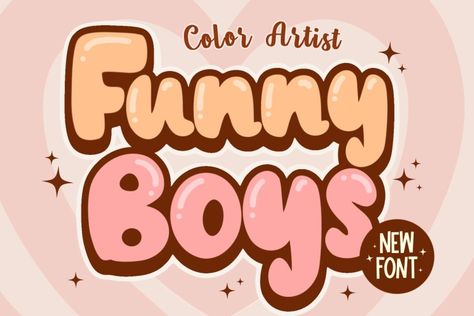 Introducing the Funny Boys Font, where laughter and creativity collide! This playful and whimsical font is designed to add a dash of humor and charm to your designs. With its quirky letterforms and delightful characters, Funny Boys Font will bring smiles to everyone’s faces. Whether you’re designing funny greeting cards, hilarious posters, or playful social […] Get your free download of the Funny Boys Font now at FreeFontDL - Free Font Download! Funny Fonts, Whimsical Typeface, Quirky Fonts, Font Minimalist, Boy Fonts, Playful Fonts, Modern Fonts Free, Font Procreate, Disney Alphabet