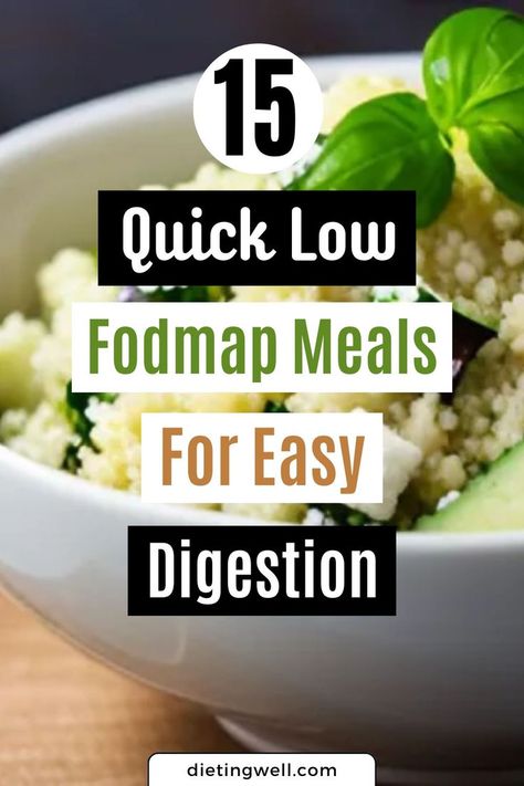 15 delicious LOW FODMAP meals for happy tummies! 😊 Quick, easy, and perfect for sensitive stomachs. #DigestiveHealth #FODMAPFriendly Low Fodmap Meals, Low Food Map Diet, Fodmap Diet Food Lists, Food Map Diet, Fodmap Meals, Low Fodmap Diet Plan, Ibs Friendly Food, 1200 Calorie Diet Meal Plans, Fodmap Diet Plan