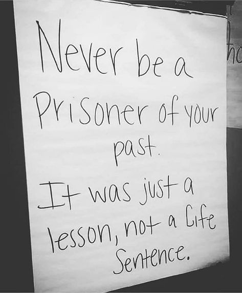 Positive Vibes™ 💯 on Instagram: “Forget the Past. Remember the Lesson👆 Comment your thoughts!🗯️ Share with your friends and family🔥 . Don't forget to turn on post…” The Past, Writing, Quotes, On Instagram, White, Instagram