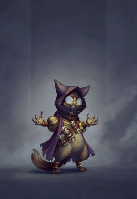 Wizard Cat, Woodland Animal Art, Evil Cat, Adventure Cat, Dnd Character Ideas, Magic Cat, Dnd Campaign, Cat Character, Dungeons And Dragons Characters