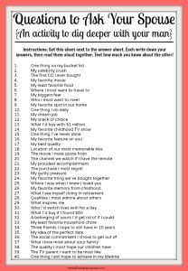 When my husband and I went on our honeymoon, I brought along a newlywed book, and among the information in the book, it also contained some questions to ask each other. A lot of the questions we had a Questions To Ask Your Spouse, Idle Game, Basic Questions, Relationship Stuff, Marriage Relationship, The Perfect Guy, Date Night Ideas, Marriage Tips, 1st Anniversary