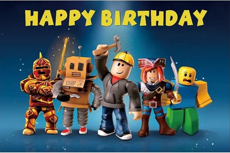 Roblox Backdrop, Roblox Font, Lego Roblox, Roblox Photo, Roblox Cake, Happy 6th Birthday, Birthday Post, Birthday Post Instagram, Love Anniversary Quotes