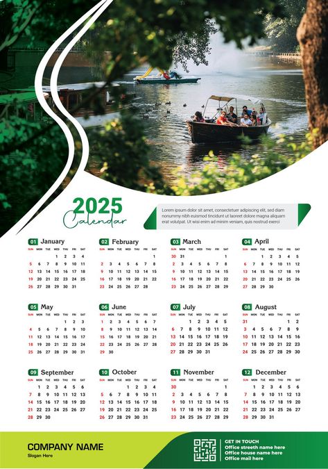 Calenders Design Creative, Wall Calendar 2025, Calender Designs Unique, 2025 Calendar Design Template, Church Calendar Design, Calendar 2025 Design, 2025 Calendar Design, Calendar Design 2025, Calendar Illustration Design