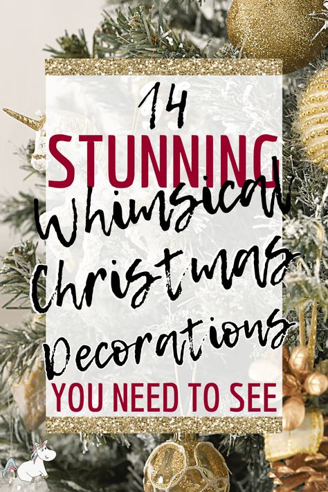 14 Stunning whimsical Christmas Decorations You Need This Holiday Season If You Love Whimsical Decor Whimsical Xmas Decor, Artistic Christmas Decorations, Christmas Decor Whimsical, Ornate Christmas Ornaments, Whimsical Holiday Decor, Whimsical Christmas Wreaths, Amazing Christmas Decorations, Whimsical Christmas Centerpieces, Whimsical Christmas Wreath