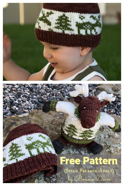 Knitted Baby Hats Free Patterns, Hand Made Blankets, Worsted Weight Yarn Patterns, Fair Isle Knitting Patterns Free, Knitting Patterns For Christmas, Baby Crochet Ideas, Knitting Patterns Hats, Knit Baby Hats, Hat Free Knitting Pattern