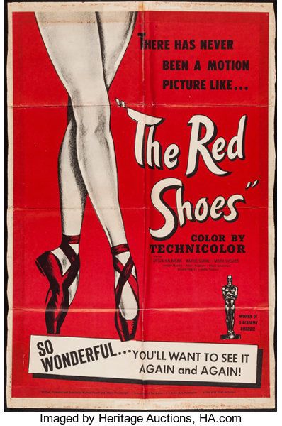 1950s Movies, Moira Shearer, June Moodboard, Films Posters, Theater Posters, Dark Screen, The Red Shoes, 1950s Hollywood, Vintage Movie Posters