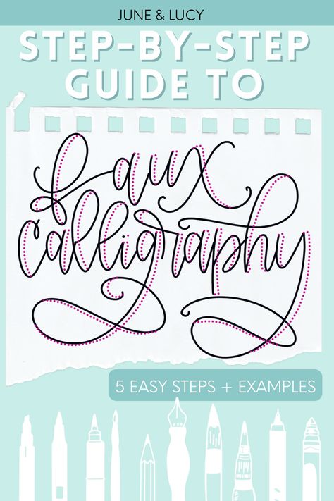 how to do faux calligraphy; how to do fake calligraphy; how to hand letter Calligraphy Alphabet Step By Step, Faux Lettering Alphabet, Fake Calligraphy Alphabet Letters, Faux Calligraphy Worksheet, Easy Caligraphy Art, Calligraphy Ideas Quotes Hand Lettering, Step By Step Lettering Fonts, Faux Calligraphy Alphabet Fonts, Handlettering Tutorial Beginners