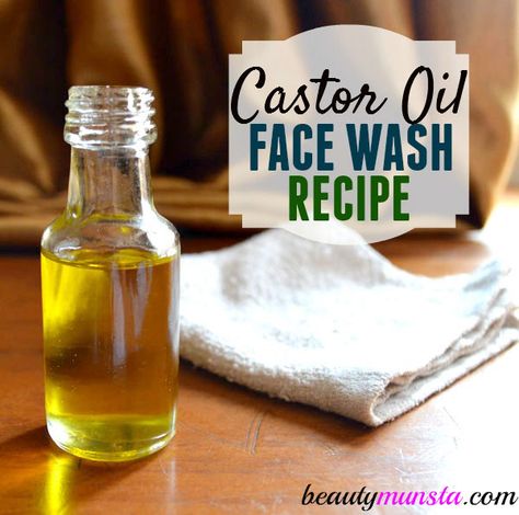 Castor Oil Face Wash Recipe - beautymunsta - free natural beauty hacks and more! Castor Oil Face, Face Wash Recipe, Castor Oil For Face, Oil Face Wash, Skin Care Product, Oil Benefits, Best Essential Oils, Natural Beauty Tips, Moisturizing Body Wash