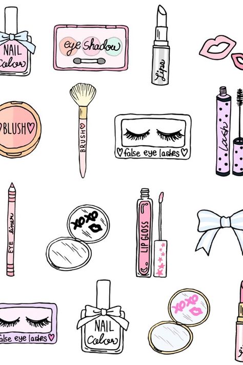 ♡Follow me for more goodies: @EnchantedinPink  Merry Christmas, Princess!♡ Makeup Wallpapers Iphone, Makeup Wallpaper, Makeup Illustration, Makeup Wallpapers, Makeup Drawing, Trendy Makeup, Sims 4 Mods, Makeup Art, 그림 그리기