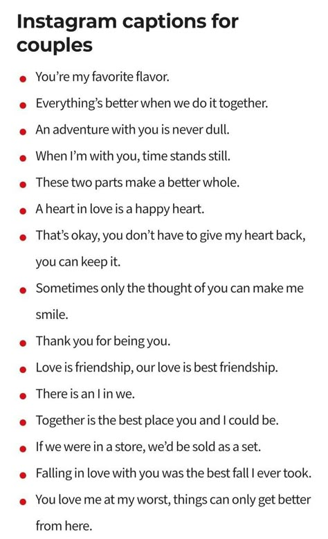 Meant to be Together Quotes & Instagram Captions Cute Bio For Couple, Simple Boyfriend Captions, Couple Quotes For Instagram Caption, New Relationship Captions For Instagram, Cute Captions For Couples On Instagram, Quotes For Couples Instagram, Love Comments For Instagram, Boyfriend Posts Instagram Caption, Couple Goals Captions