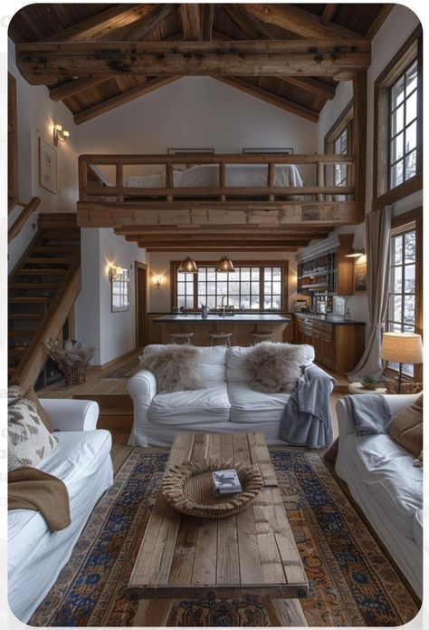 Barn Loft Ideas, Barndominium Interior Ideas, Barn Remodel, Barndominium Interior, Barn House Interior, Barn Apartment, Barn Loft, Room Decoration Ideas, Addition Ideas