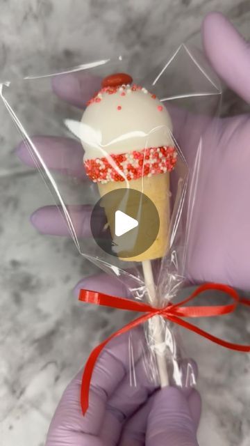 Sweets R Poppin’ | Angelica on Instagram: "Let’s make another one of my cake pop ice cream cones!🍦🍭  #icecreamcone #icecream #cakepop #cakepops #cakesicle #cakesicles #cakebite #cakebites #sweetsrpoppin #fredericksburgva #valentinesday #valentines #valentinecake #valentinessweets #valentineideas #valentinesgift #kidstreats #chocolate #sprinkles #sprinklesmakeeverythingbetter #diy #tutorial #tutorials #valentinetutorials #icecreamconecakepops #valentinecakepops #valentinecakepop #dippedinchocolate #cakepopsofinstagram" Ice Cream Cake Pops Tutorial, Cake Pop Centerpiece, Ladybug Cake Pops, Cake Pop Ice Cream, Easter Ice Cream, Ice Cream Cone Cake Pops, Fun Cake Pops, Ice Cream Cake Pops, Diy Cake Pops