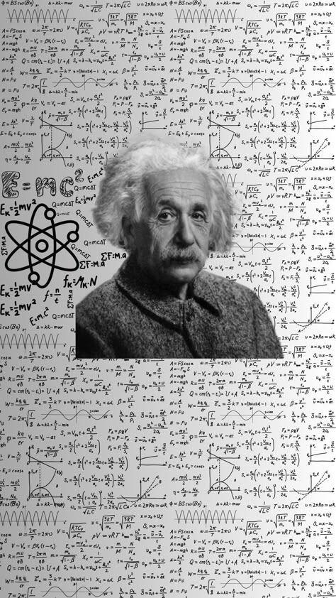 Albert Einstein Wallpaper Aesthetic, Einstein Wallpaper Iphone, Physics Wallpaper Aesthetic, Albert Einstein Aesthetic, Einstein Aesthetic, Albert Einstein Wallpaper, Robert Einstein, Einstein Wallpaper, Physics Symbols