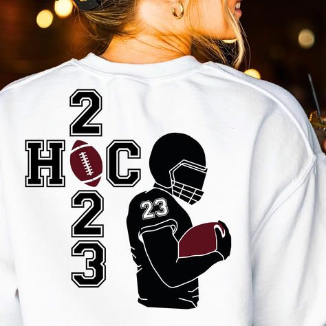 Homecoming Shirts Ideas, Football High School, School Tshirt Designs, Homecoming 2023, Hoco 2023, Homecoming Football, Homecoming King, Homecoming Signs, Hoco Ideas