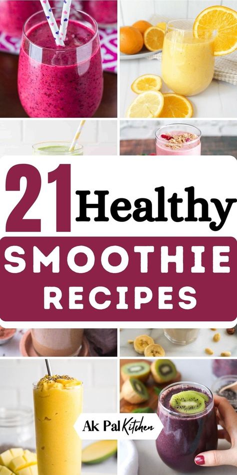 Ginger Smoothie Recipes, Frozen Smoothie Packs, Sweet Potato Smoothie, Easy Healthy Smoothie Recipes, Freezer Smoothies, Best Healthy Smoothie Recipe, Easy Breakfast Smoothies, Healthy Fruit Smoothies, Health Goal