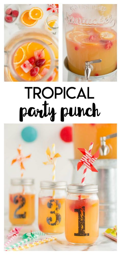 Hawaiian Party Punch Non Alcoholic, Luau Punch Non Alcoholic, Orange Colored Punch Recipes, Luau Party Punch Non Alcoholic, Tropical Party Punch Non Alcoholic, Orange Party Punch Non Alcoholic, Tropical Party Drinks Non Alcoholic, Orange Colored Punch, Luau Party Punch