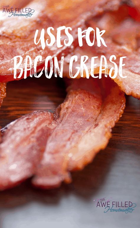 I love bacon. A Lot! So I set out on a quest to think about ways in which bacon grease can be used! I hope you find the suggestions helpful! Uses For Bacon Grease, Keto Salmon Cakes, Bacon Grease Uses, Salad Low Carb, Keto Salmon, Bacon Grease, Kitchen Must Haves, Recipe Roundup, Freezer Meals