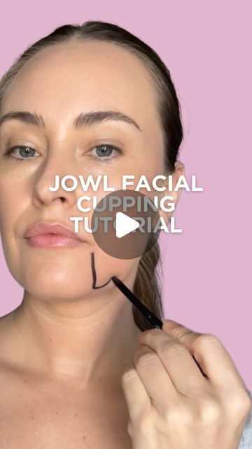 millie on Instagram: "Comment CUPS & we’ll message your our medical grade facial cups + glow oil ✨

Our highly requested facial cupping Jowl tutorial — we will be sure to do a gua sha one too!

Aging is a privilege, and we believe in embracing every beautiful stage of it. There’s nothing wrong with smile lines, jowls etc. 

We’re about teaching natural ways to boost your skin & how you feel. Plus, there’s other amazing benefits than just how we look — lymphatic drainage and releasing tension can do wonders for our health ✨" Facial Cupping Tutorial, Facial Cupping How To, Facial Cupping Before And After, Jowl Exercises, Facial Cupping, Glow Oil, Smile Lines, Face Exercises, Face Yoga