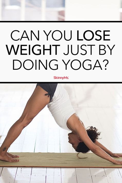 Can you lose weight just by doing yoga? When combined with a healthy and nutritious diet, the answer is YES, of course you can! Here's what you need to know. Yoga Wellness, Yoga Help, Types Of Yoga, You Loose, Gymnastics Workout, Yoga Sequences, Yoga Benefits, Morning Yoga, Health And Fitness Tips