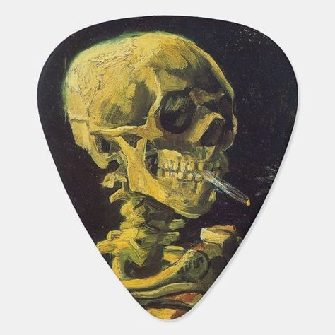 cool guitar Gitar Vintage, Cool Guitar Picks, Guitar Stickers, Guitar Obsession, Guitar Pics, Guitar Painting, Cool Electric Guitars, Guitar Art, Arte Sketchbook