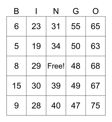 Number Bingo 1-75 Bingo Cards Printable Templates, Number Bingo, Bingo Cards To Print, Family Bingo, Bingo Caller, Bingo Card Generator, Free Printable Bingo Cards, Bingo Online, Bingo Card Template