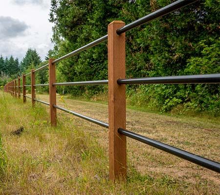 Pipe Fencing Cost per Foot Steel Fencing, Agricultural Fencing, Pipe Fence, Post And Rail Fence, Ranch Fencing, Pasture Fencing, Pipe Railing, Earth Bag Homes, Fence Options