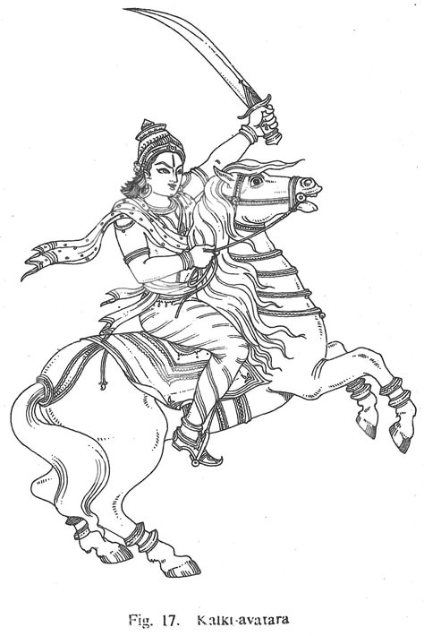 Kali Thakur Drawing, Kalki Avatar Drawing, Kalki Avatar Painting, Lord Kalki, Lord Vishnu Kalki Avatar, Print Coloring Pages, Kalki Avatar, Krishna Avatar, Ancient Drawings