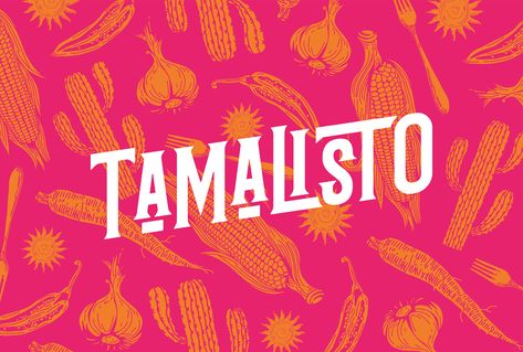 Tamalisto on Behance Restaurant Branding Identity, Mexican Graphic Design, Tourism Logo, Online Logo Design, Luxury Logo Design, Logo Project, Mexican Designs, Restaurant Branding, Logo Restaurant