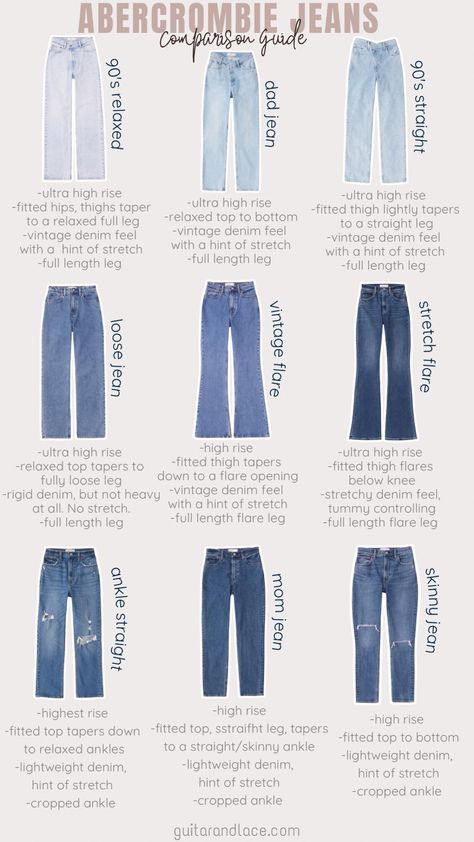 Styling Straight Jeans Outfit, Mom High Waisted Jeans Outfit, Different Type Of Jeans Women, Fall Outfits Women 90s, 90 S Jeans, Name Of Jeans Pants, Styling Relaxed Fit Jeans, High Waist Jeans For Women, Staple Jeans To Have