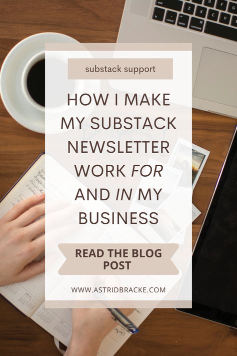 How I make my Substack newsletter work for and in my business. In this post, I share how to make your newsletter work for and in your business, whether you’re on Substack or not. Substack Newsletter, Newsletter Marketing, Business Newsletter, Product Based Business, Business Friends, Social Media Followers, Content Planning, Health Coaching, Busy At Work