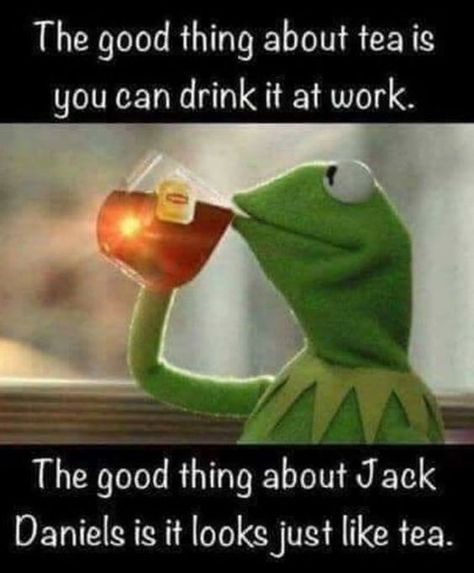 Funny Kermit Memes, Funny Kermit, Tea Meme, Frog Quotes, Kermit Meme, Kermit Memes, Kermit Funny, Kermit The Frog, Morning Humor