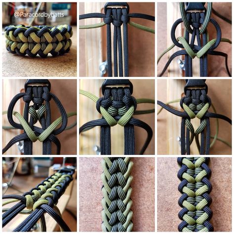 Paracord Braids Pattern, Paracord Ideas Diy, Paracord Belt, Paracord Weaves, Simpul Makrame, Paracord Bracelet Designs, Paracord Armband, Paracord Projects Diy, Paracord Bracelet Patterns