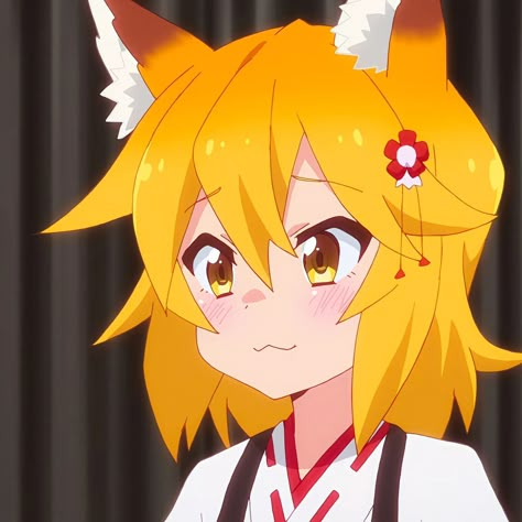 The Helpful Fox Senko San, Helpful Fox Senko San, Fox Anime, Fox Girl, Life Right Now, Good Morning Funny, Oc Inspiration, Pretty Drawings, Aesthetic Pfp