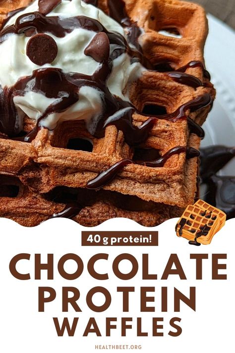 Whey Recipes, Sugar Free Chocolate Syrup, Nice Cream Recipe, Protein Waffles, Protein Chocolate, Extra Protein, Chocolate Waffles, Turmeric Recipes, Waffles Recipe