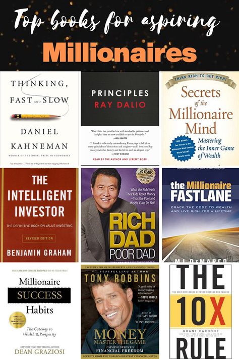 Books Which Change Your Life, Books On Money Management, Books For Changing Mindset, Millionaire Mindset Books, Best Books Of All Time Life Changing, Money Mindset Books, Books To Read To Become A Millionaire, Books You Must Read Life Changing, Life Changing Books Personal Development