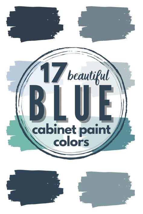 Blue Paint Colors For Kitchen, Gray Owl Benjamin Moore, Popular Blue Paint Colors, Behr Blue Paint, Behr Blue Paint Colors, Blue Painted Kitchen Cabinets, Blue Kitchen Cabinets Ideas, Benjamin Moore Gray Owl, Blue Kitchen Paint