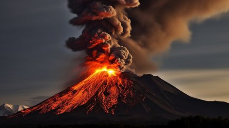 erupting volcano pictures Volcano Background Landscape, Volcano Background, Volcano Aesthetic, Volcano Explosion, Composite Volcano, Volcano Wallpaper, Volcano Landscape, Volcano Pictures, It Background