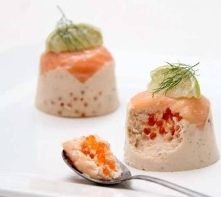 Salmon Terrine Recipes, Smoked Salmon Terrine, Smoked Salmon Mousse, Salmon Terrine, Salmon Mousse, Terrine Recipe, Side Dishes For Salmon, Custard Cake Recipes, Chowder Recipes Seafood