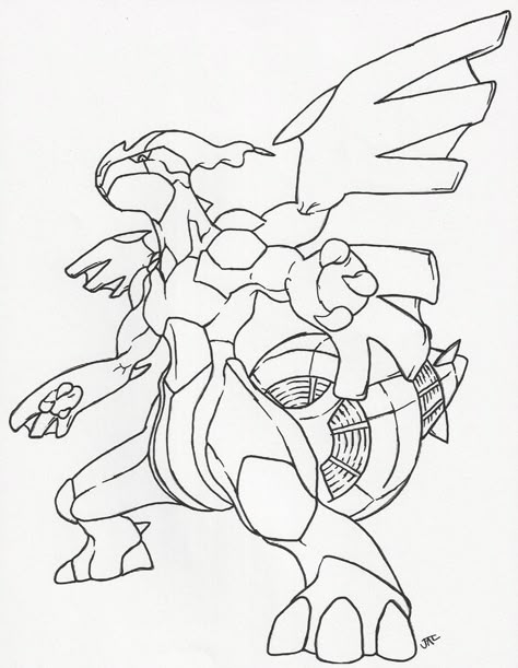 Zekrom Line Art by neodragonarts Zekrom Tattoo, Zekrom Pokemon, Homer Simpson Drawing, Pokemon Coloring Sheets, Cute Dragon Drawing, Kindergarten Colors, Simple Tattoos For Guys, Simpsons Drawings, Pokemon Sketch