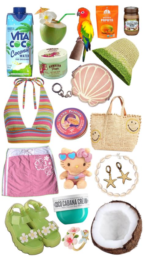 Calypso Aesthetic, Coco Calypso, Halloween Group, Hawaiian Tropic, After Sun, Coconut Water, Inspired Outfits, Strawberry Shortcake, Body Butter