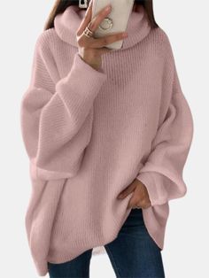 Package included 1 Sweater Women Winter Outfits, Winter Outfits Ideas, Winter Turtleneck, Unique Sweater, Pull Oversize, Oversized Turtleneck Sweater, Sweater Ideas, Oversized Turtleneck, Scarf Casual