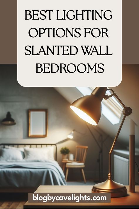 Looking for bedroom décor ideas for a space with slanted ceilings? 🏠 Find out which bedroom lighting fixtures work best in this unique setting. Tap to learn more! 💡 Room With Slanted Walls, Slanted Wall Bedroom, Slanted Ceiling Bedroom, Vaulted Ceiling Ideas, Mirror Placement, Bedroom Lighting Ideas, Slanted Walls, Angled Ceiling, Bedroom Things