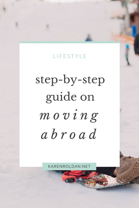 The hiring process took me two months, and the overall process from applying for the visa to moving to another country could take two months if everything goes well. I hope this post gives you an idea on how to move abroad. Move To Another Country, Abroad Packing List, Retire Abroad, Moving To Ireland, Live Abroad, Moving Overseas, Moving Abroad, Work Abroad, Life Guide