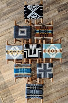 Prettiest patterns made by the locals. Sayulita, Mexico in 2020 | Southwest decor, Southwestern decorating, Native american decor Rattan Lampe, Pendleton Wool Blanket, Camp Decor, Native American Decor, Pendleton Blanket, Woven Furniture, Southwest Decor, Western Homes, Oak Hardwood